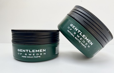 Bild på Gentlemen of Sweden vax Firm Hold Paste och Natural Matte Paste