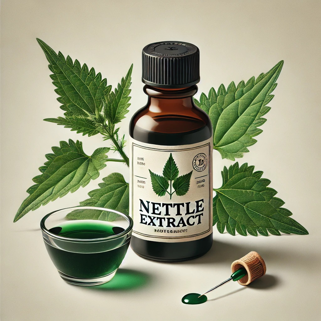 Nettle extract and its benefits for hair and scalp